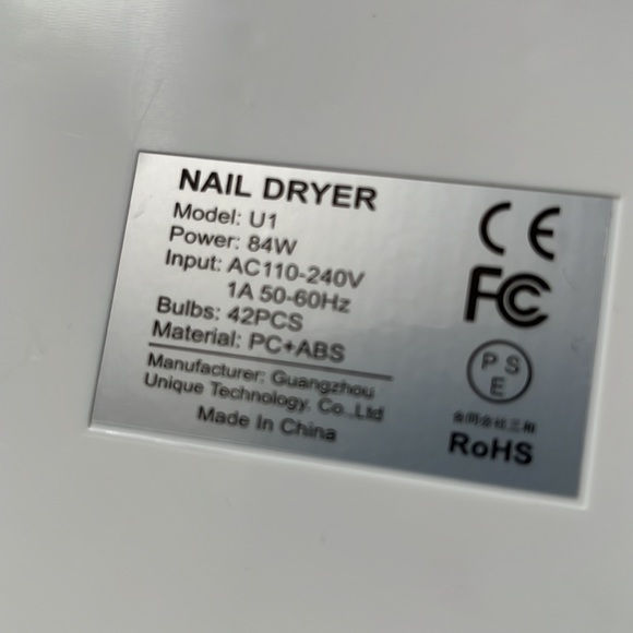 2/$30 UV Gel Nail Lamp. - Picture 3 of 3